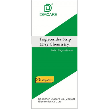 Тест - полоски на триглицериды (Diacare)